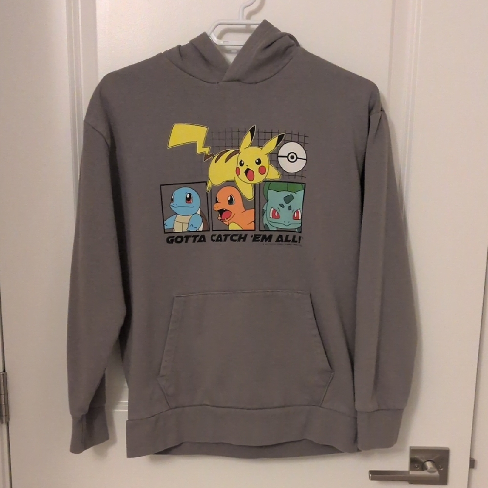 Old Navy Gray Pokémon Hoodie